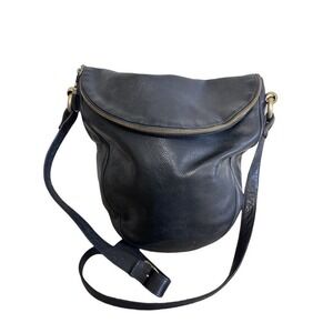 PLINIO VISONA MADE IN ITALY LEATHER PURSE Shoulder bag Zipper Detail